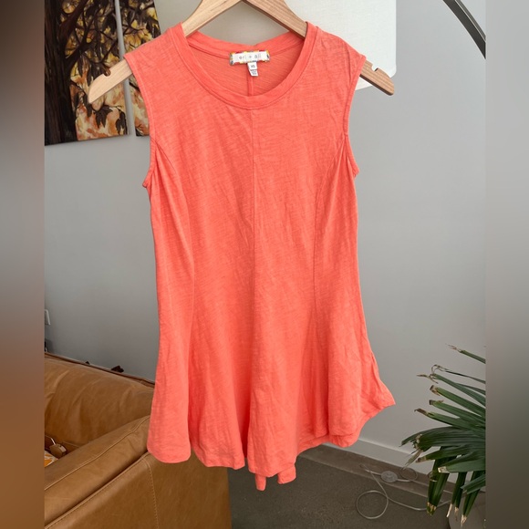 Anthropologie Peach Tank Top - Picture 2 of 5